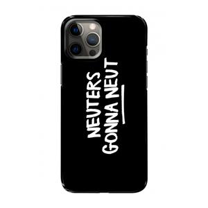 CaseCompany Neuters (zwart): Volledig geprint iPhone 12 Pro Hoesje