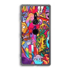 CaseCompany Dreams: Sony Xperia XZ2 Transparant Hoesje