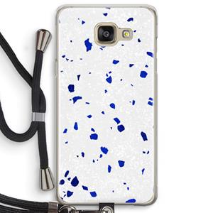 CaseCompany Terrazzo N°5: Samsung Galaxy A5 (2016) Transparant Hoesje met koord