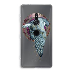 CaseCompany Golden Falcon: Sony Xperia XZ2 Transparant Hoesje