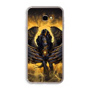 CaseCompany Pegasus: Samsung Galaxy J4 Plus Transparant Hoesje