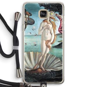 CaseCompany Birth Of Venus: Samsung Galaxy A5 (2016) Transparant Hoesje met koord