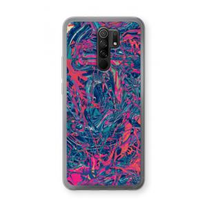 CaseCompany Sleeping Dreams: Xiaomi Redmi 9 Transparant Hoesje