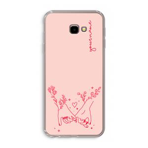 CaseCompany Best Friends: Samsung Galaxy J4 Plus Transparant Hoesje