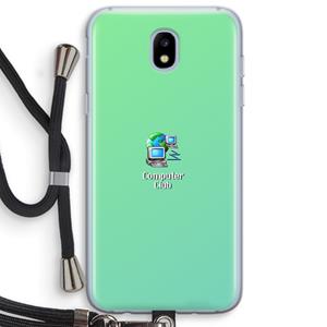 CaseCompany Win98: Samsung Galaxy J5 (2017) Transparant Hoesje met koord