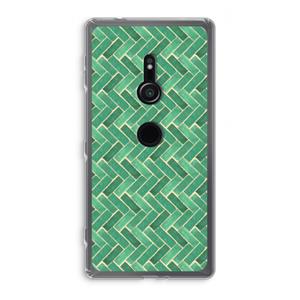 CaseCompany Moroccan tiles 2: Sony Xperia XZ2 Transparant Hoesje