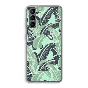 CaseCompany This Sh*t Is Bananas: Samsung Galaxy S21 Transparant Hoesje