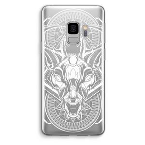 CaseCompany Oh Deer: Samsung Galaxy S9 Transparant Hoesje