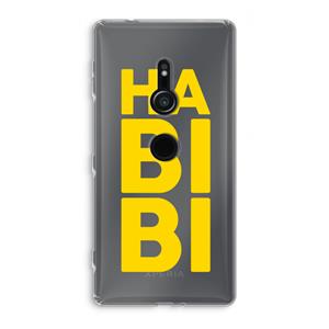 CaseCompany Habibi Majorelle : Sony Xperia XZ2 Transparant Hoesje