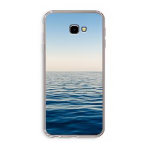 CaseCompany Water horizon: Samsung Galaxy J4 Plus Transparant Hoesje
