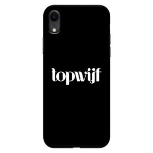 CaseCompany Topwijf Zwart: iPhone XR Tough Case