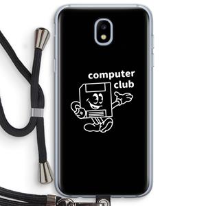 CaseCompany Floppyhead: Samsung Galaxy J5 (2017) Transparant Hoesje met koord