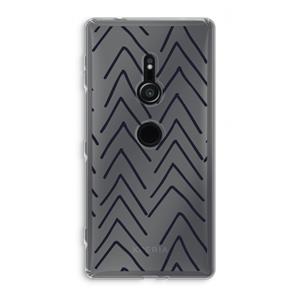 CaseCompany Marrakech Arrows: Sony Xperia XZ2 Transparant Hoesje