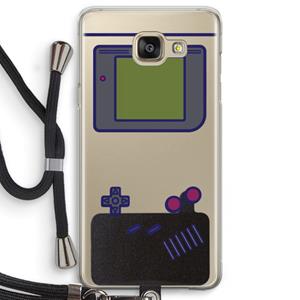 CaseCompany Game On: Samsung Galaxy A5 (2016) Transparant Hoesje met koord