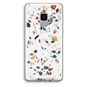 CaseCompany Terrazzo N°4: Samsung Galaxy S9 Transparant Hoesje
