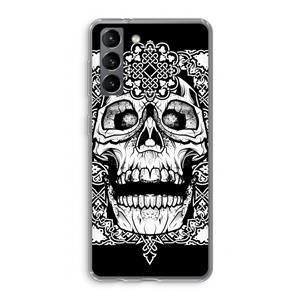 CaseCompany Seek & Destroy: Samsung Galaxy S21 Transparant Hoesje