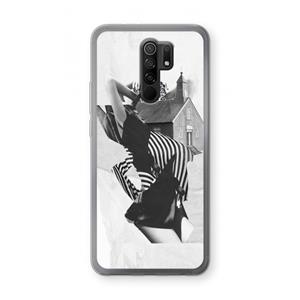 CaseCompany House: Xiaomi Redmi 9 Transparant Hoesje