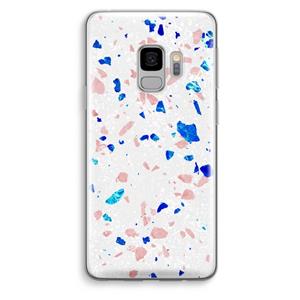 CaseCompany Terrazzo N°6: Samsung Galaxy S9 Transparant Hoesje