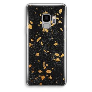 CaseCompany Terrazzo N°7: Samsung Galaxy S9 Transparant Hoesje