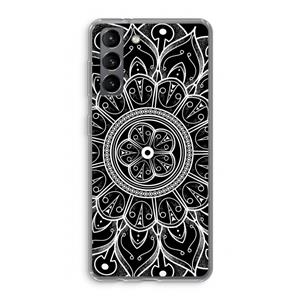 CaseCompany Roses Are Red: Samsung Galaxy S21 Transparant Hoesje