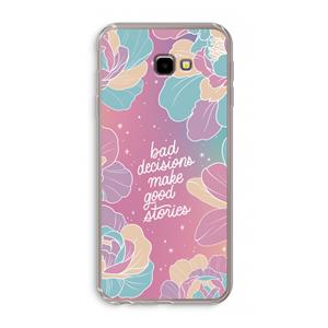 CaseCompany Good stories: Samsung Galaxy J4 Plus Transparant Hoesje