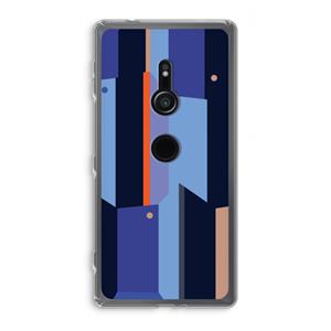 CaseCompany Gestalte 3: Sony Xperia XZ2 Transparant Hoesje