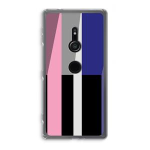 CaseCompany Gestalte 4: Sony Xperia XZ2 Transparant Hoesje