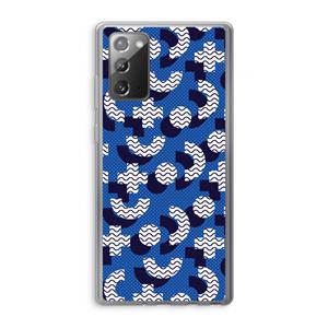 CaseCompany 8-bit N°5: Samsung Galaxy Note 20 / Note 20 5G Transparant Hoesje