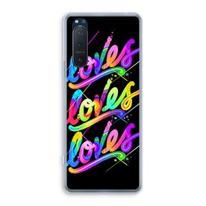 CaseCompany Loves: Sony Xperia 5 II Transparant Hoesje