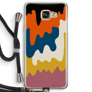 CaseCompany Baar A: Samsung Galaxy A5 (2016) Transparant Hoesje met koord