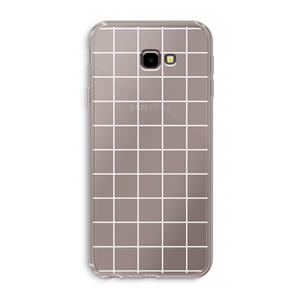 CaseCompany Rooster 2: Samsung Galaxy J4 Plus Transparant Hoesje