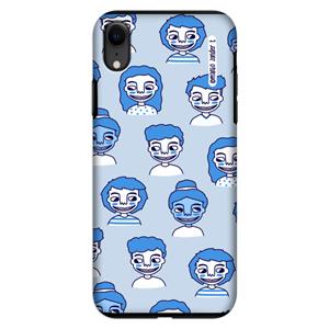 CaseCompany Gezichtjes: iPhone XR Tough Case