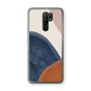 CaseCompany Geo #1: Xiaomi Redmi 9 Transparant Hoesje