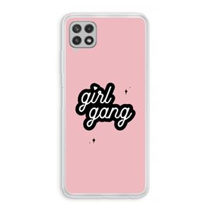 CaseCompany Girl Gang: Samsung Galaxy A22 4G Transparant Hoesje