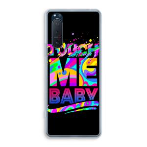 CaseCompany Touch Me: Sony Xperia 5 II Transparant Hoesje