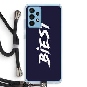 CaseCompany Biest: Samsung Galaxy A52 Transparant Hoesje met koord