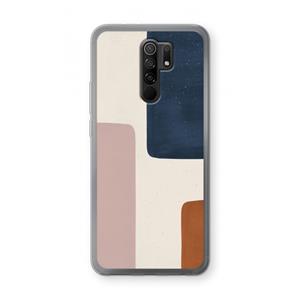 CaseCompany Geo #5: Xiaomi Redmi 9 Transparant Hoesje