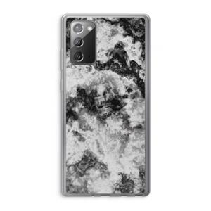 CaseCompany Onweer: Samsung Galaxy Note 20 / Note 20 5G Transparant Hoesje