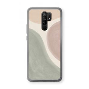 CaseCompany Geo #6: Xiaomi Redmi 9 Transparant Hoesje