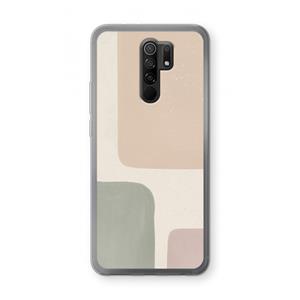 CaseCompany Geo #7: Xiaomi Redmi 9 Transparant Hoesje