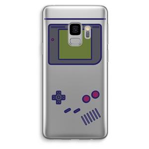 CaseCompany Game On: Samsung Galaxy S9 Transparant Hoesje