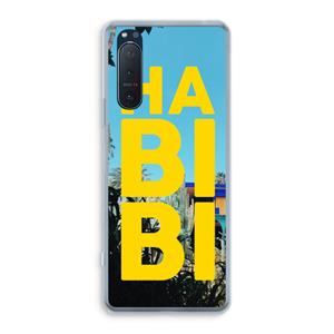 CaseCompany Habibi Majorelle : Sony Xperia 5 II Transparant Hoesje