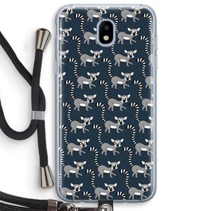 CaseCompany Makis: Samsung Galaxy J5 (2017) Transparant Hoesje met koord
