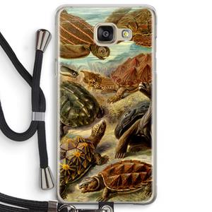 CaseCompany Haeckel Chelonia: Samsung Galaxy A5 (2016) Transparant Hoesje met koord
