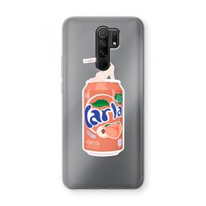 CaseCompany S(peach)less: Xiaomi Redmi 9 Transparant Hoesje