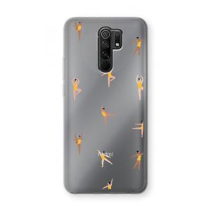 CaseCompany Dans #2: Xiaomi Redmi 9 Transparant Hoesje