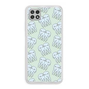 CaseCompany Octopussen: Samsung Galaxy A22 4G Transparant Hoesje