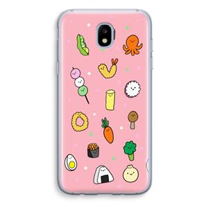 CaseCompany Happy bento friends: Samsung Galaxy J5 (2017) Transparant Hoesje