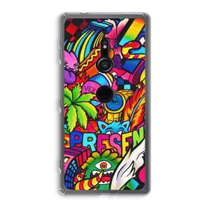 CaseCompany Represent: Sony Xperia XZ2 Transparant Hoesje