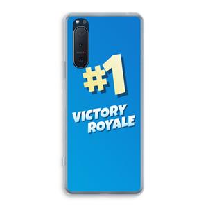 CaseCompany Victory Royale: Sony Xperia 5 II Transparant Hoesje